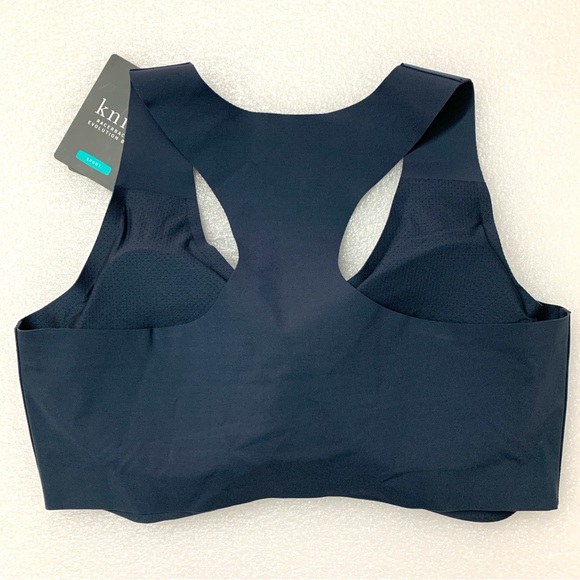 KNIX V-neck Racerback Sport Bra - Eclipse Blue - Picture 2 of 5